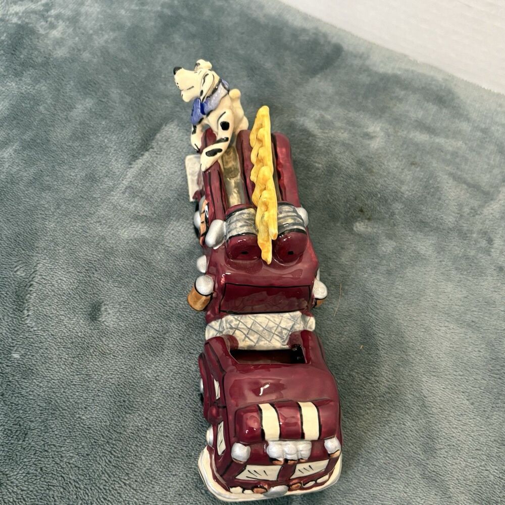 Blue Sky Clayworks Heather Goldminc-Heroes Brigade Firetruck W/ Dalmatian READ - Picture 6 of 13
